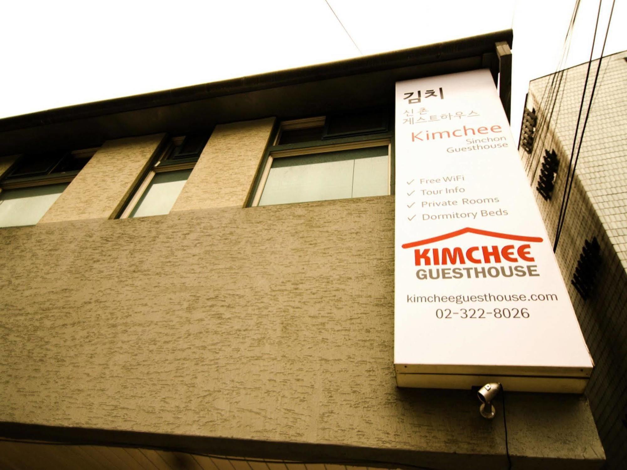 Kimchee Sinchon Guesthouse Seoul Eksteriør bilde